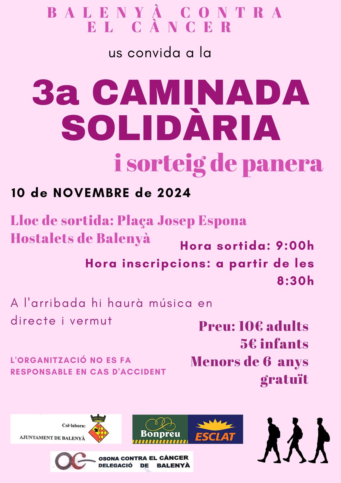 3a Caminada solidària a Balenyà