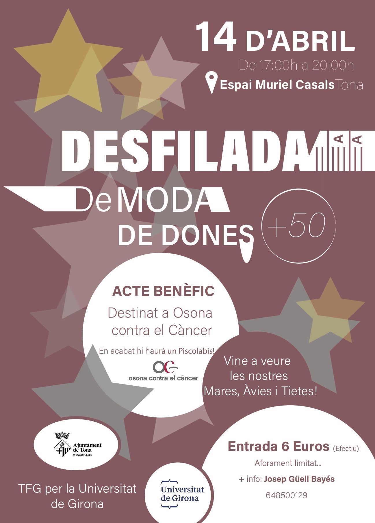 Desfilada de moda de dones +50