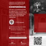 El Dr. Josep Tabernero pronunciarà la conferència en motiu del 25è aniversari d'Osona Contra el Càncer