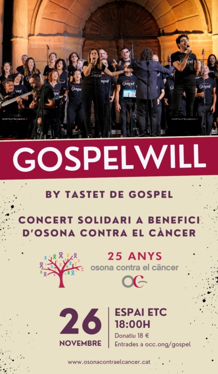 Concert solidari Gospelwill by Tastet de Gospel