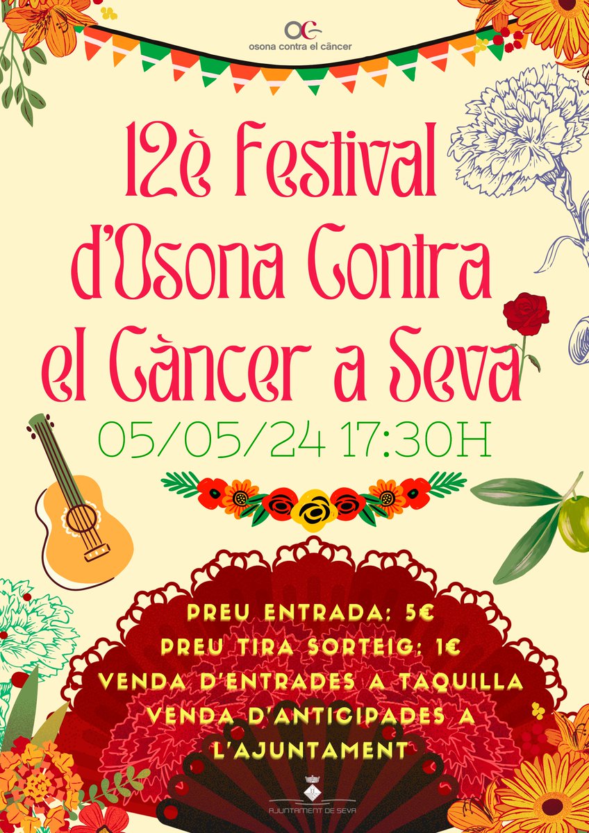 12è Festival d'Osona Contra el Càncer a Seva