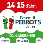 Torna la campanya "Posem-li Pebrots al Càncer"