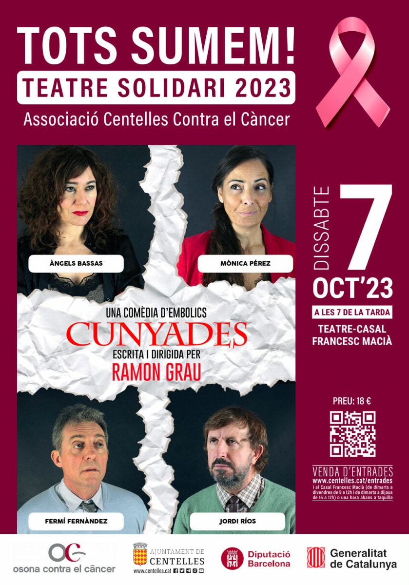 Teatre solidari a Centelles: Cunyades